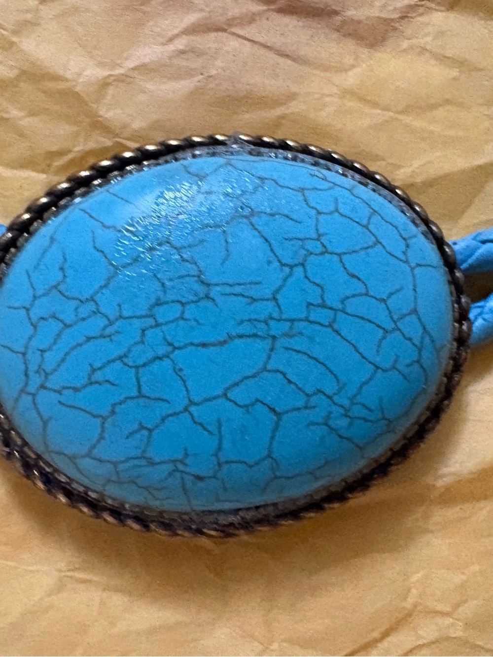 Turquoise Stone Pendant Necklace